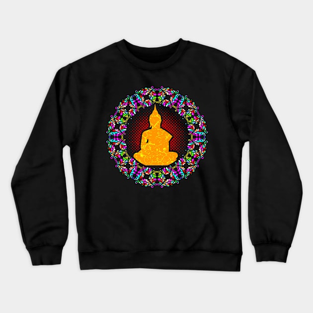 Peace Love Hinduism Crewneck Sweatshirt by Mila46